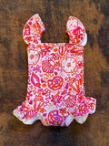 Pink Paradise Ruffle Swim Suit