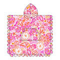 Pink Paradise Hooded Scallop Edge Towel