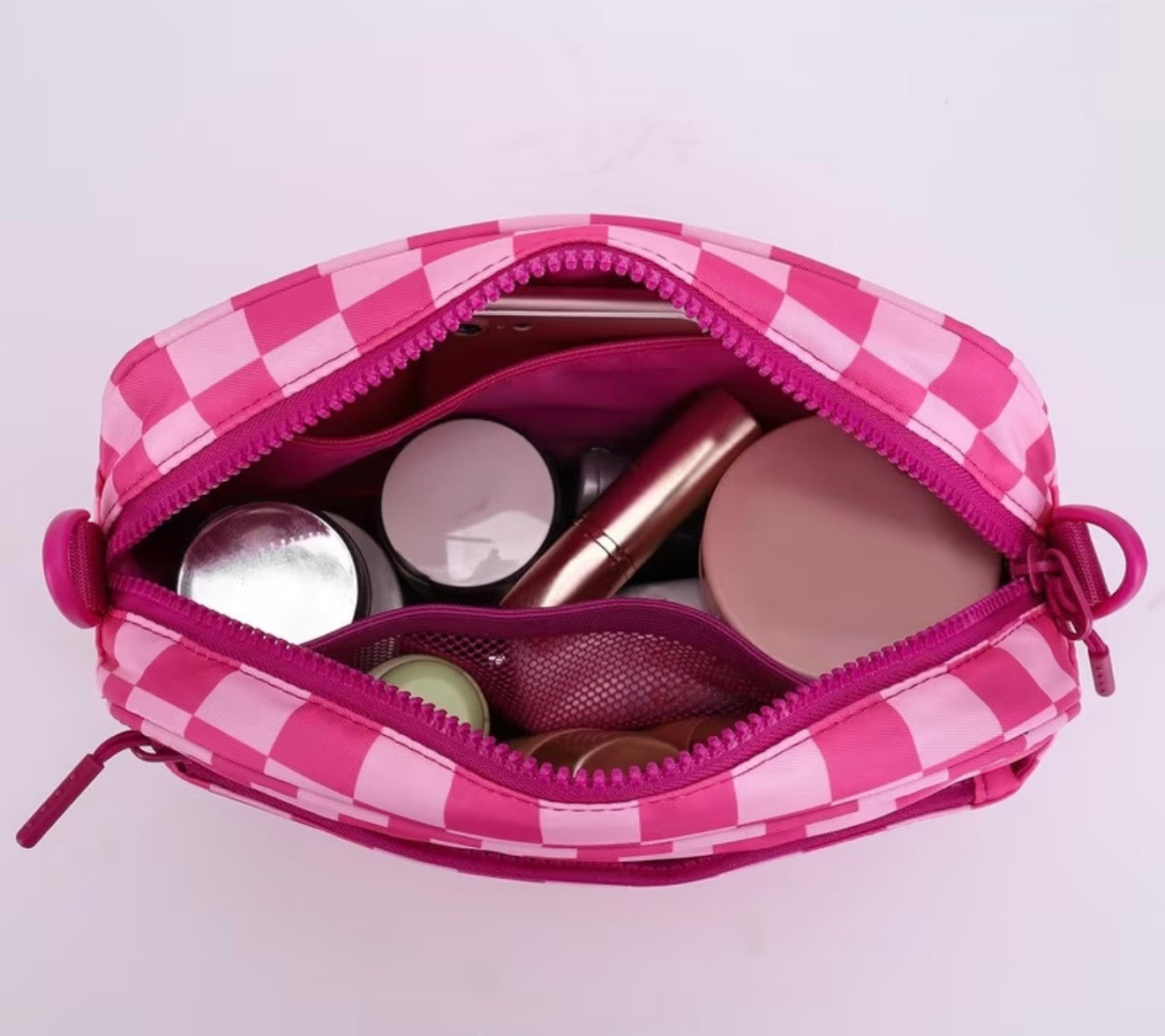 Checkered Crossbody