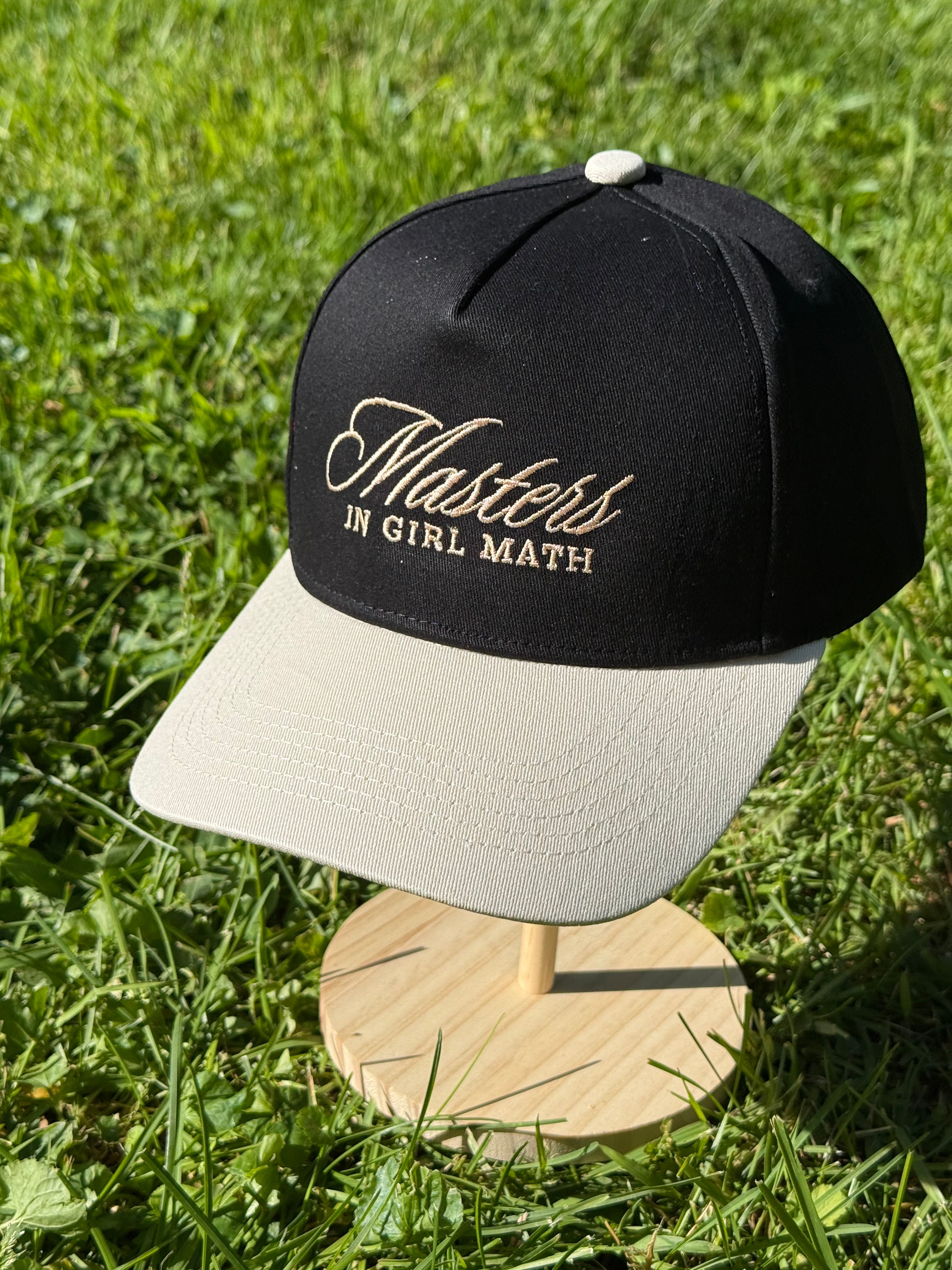 Masters In Girl Math Trucker Hat