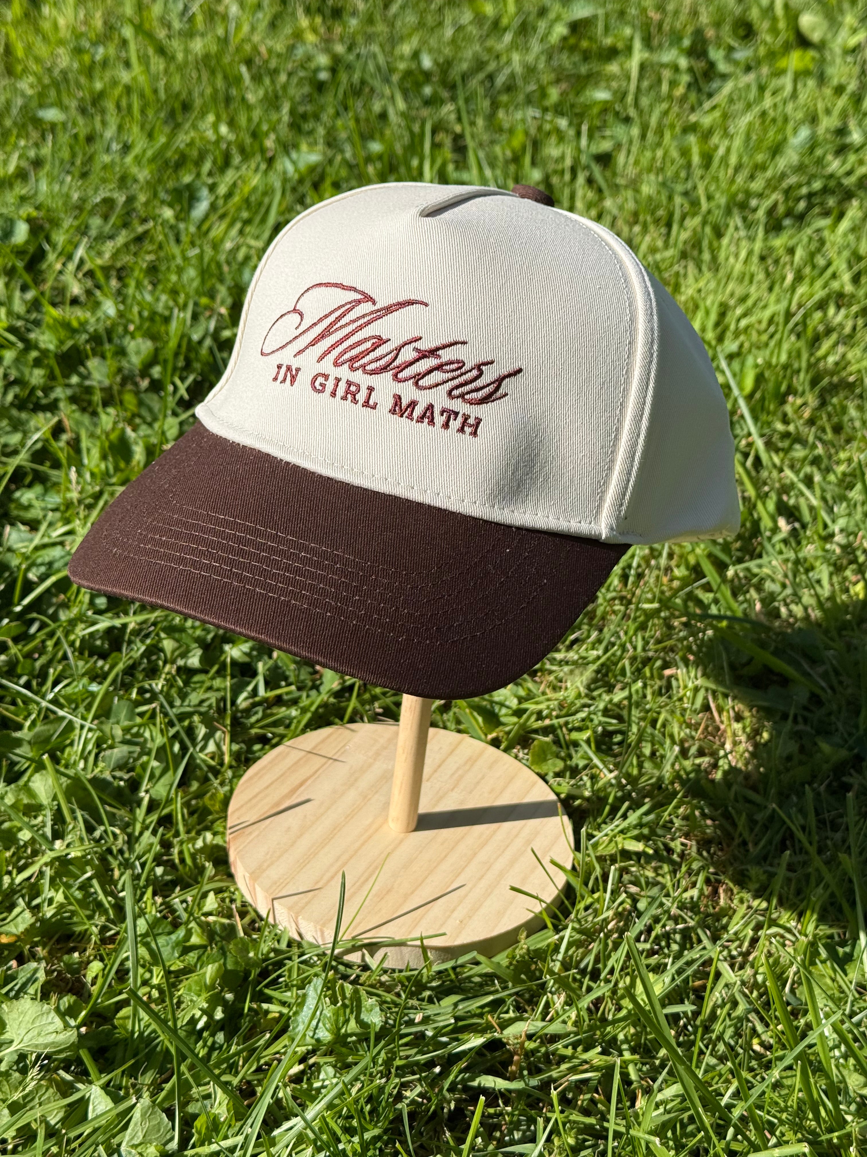 Masters In Girl Math Trucker Hat