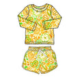 Island Glow Rash Guard & Shorts Swim Set PREORDER