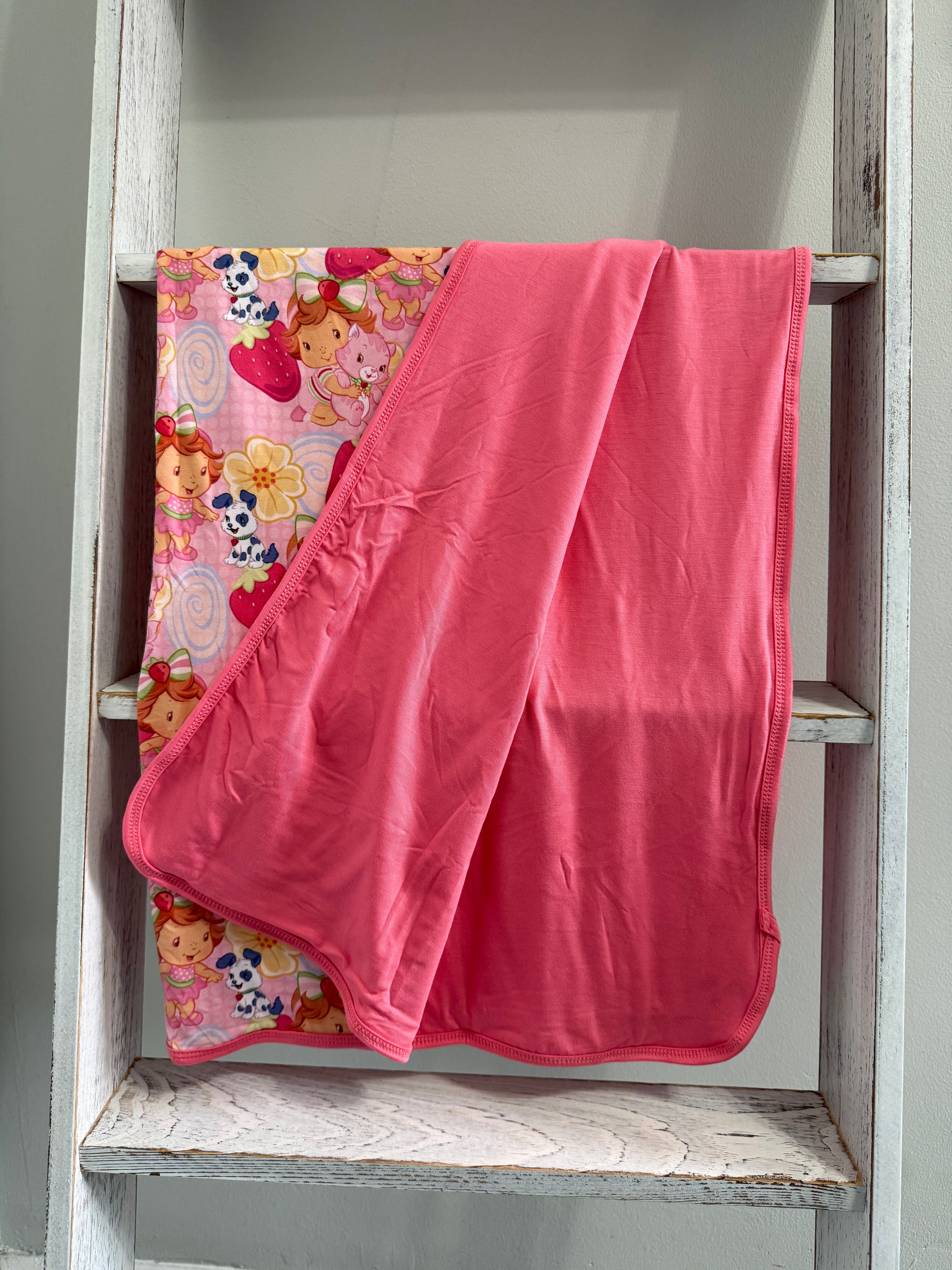 30”x40” Berry Good Friends Bamboo Blanket