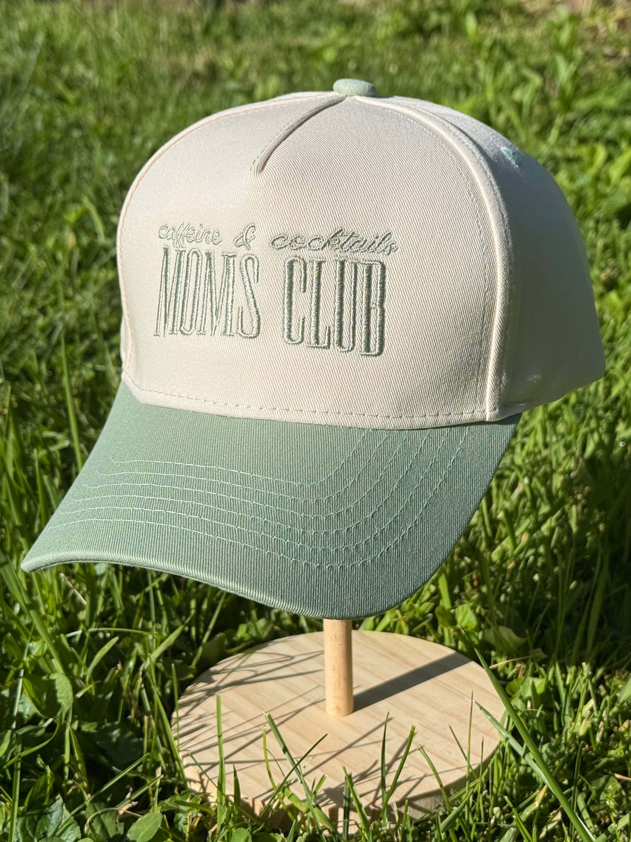 Caffeine & Cocktails Moms Club Trucker Hat