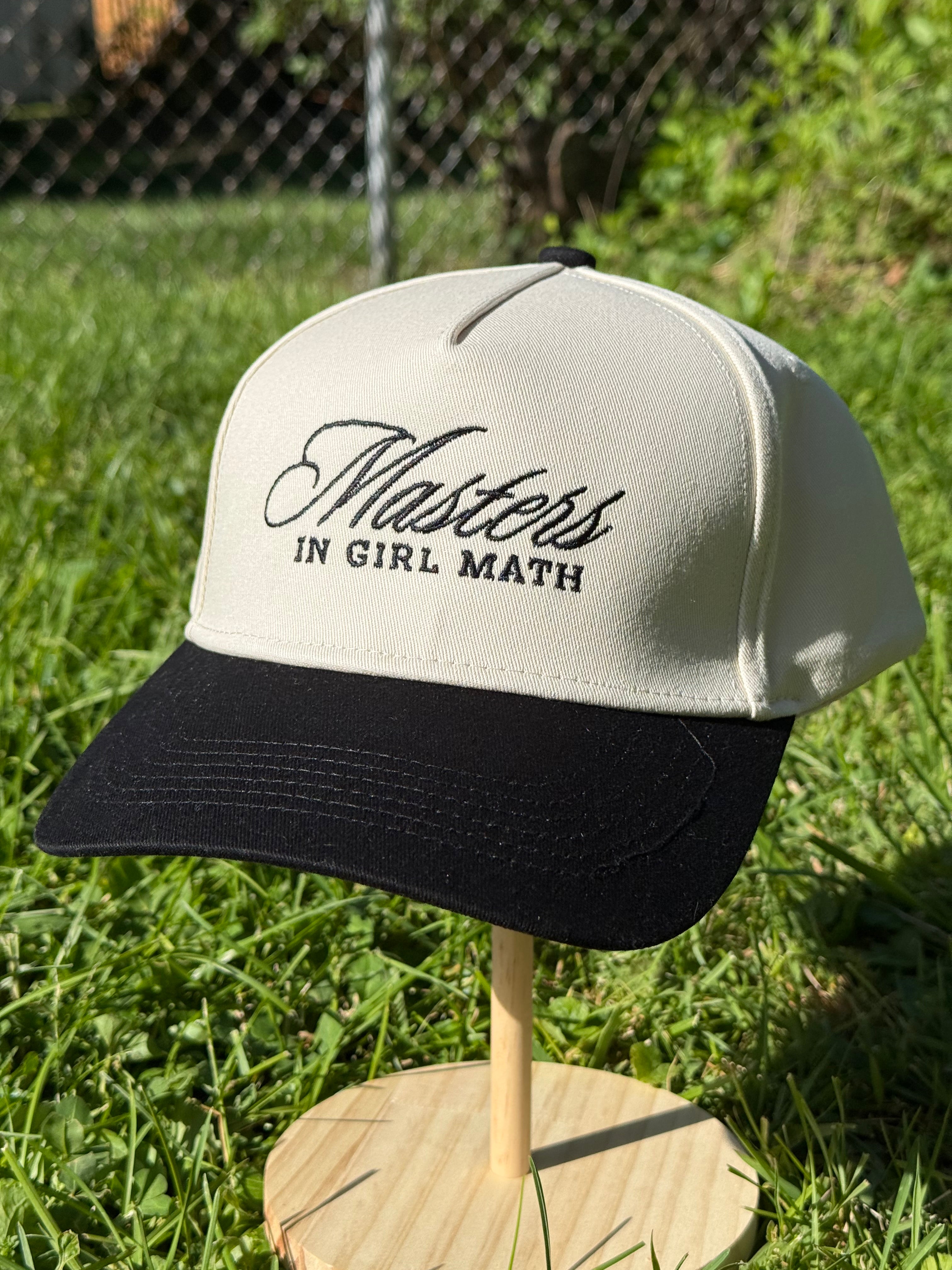 Masters In Girl Math Trucker Hat