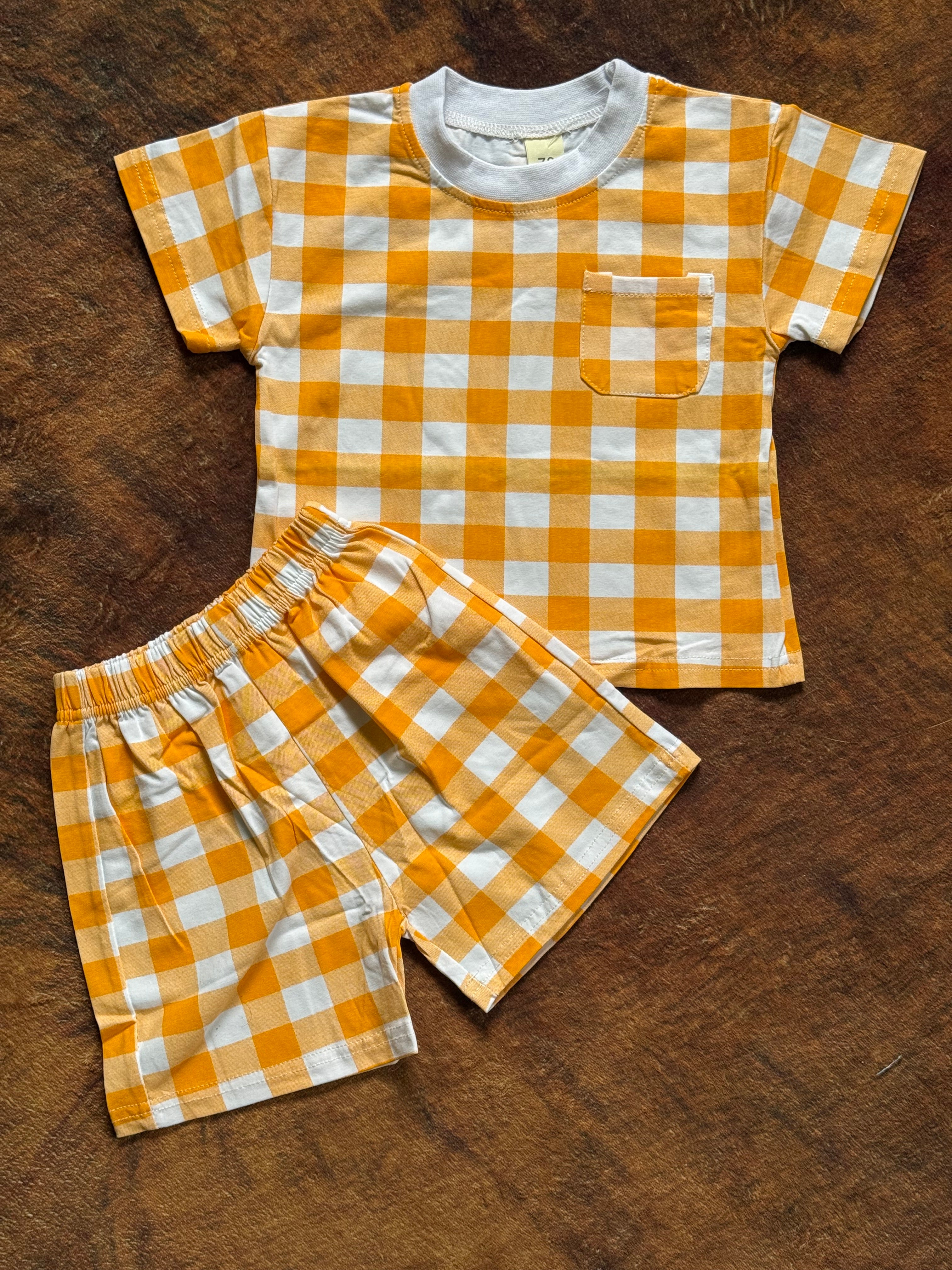 Tangerine Dream Cotton Blend Set