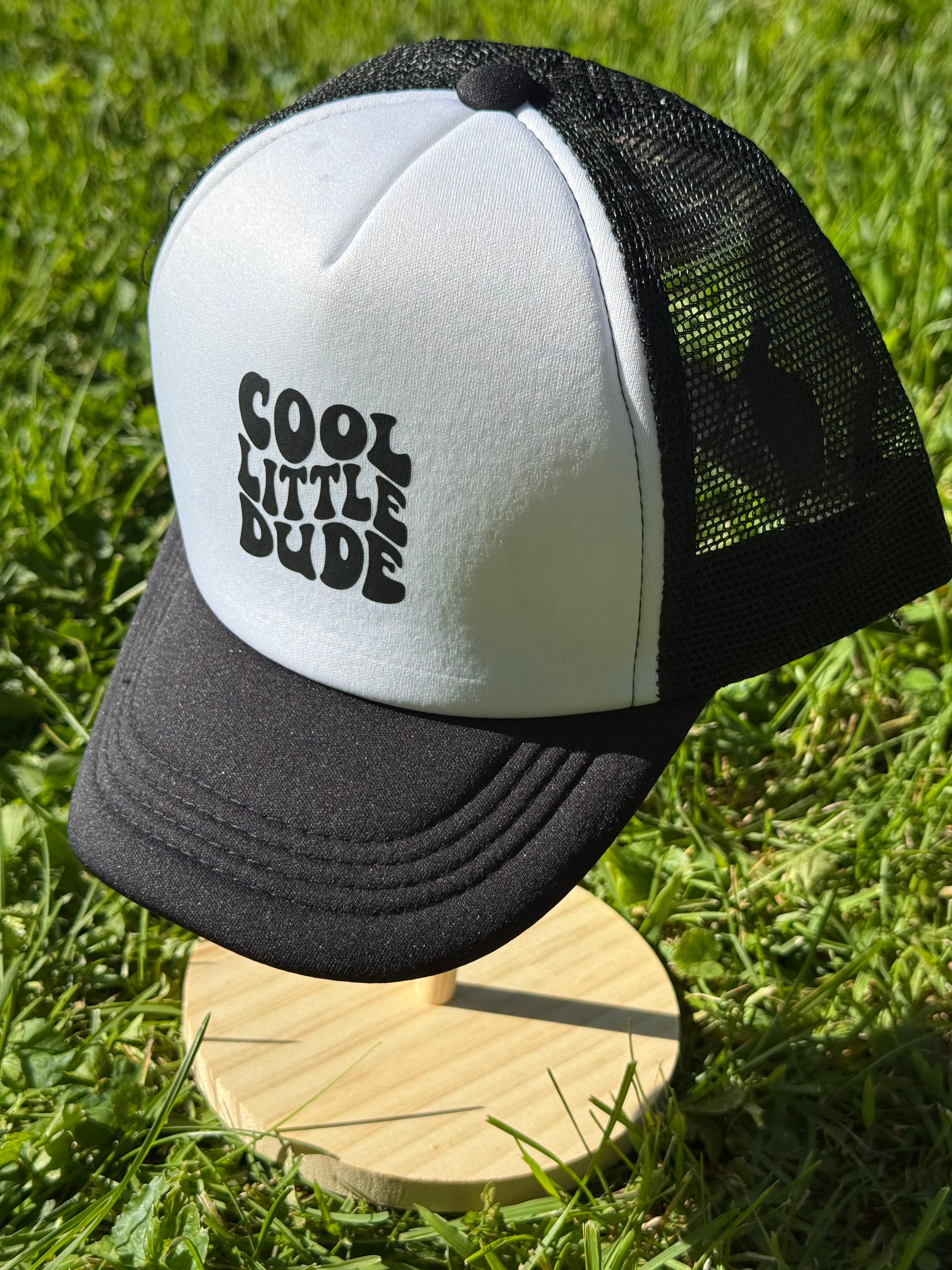 Cool Little Dude Kids Trucker Hat
