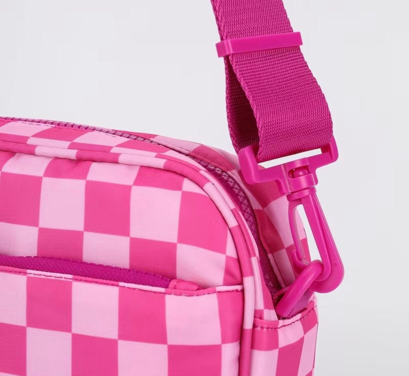 Checkered Crossbody