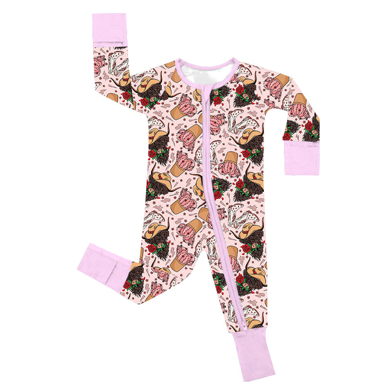 Howdy Highlands Zippy/2pc Long Set