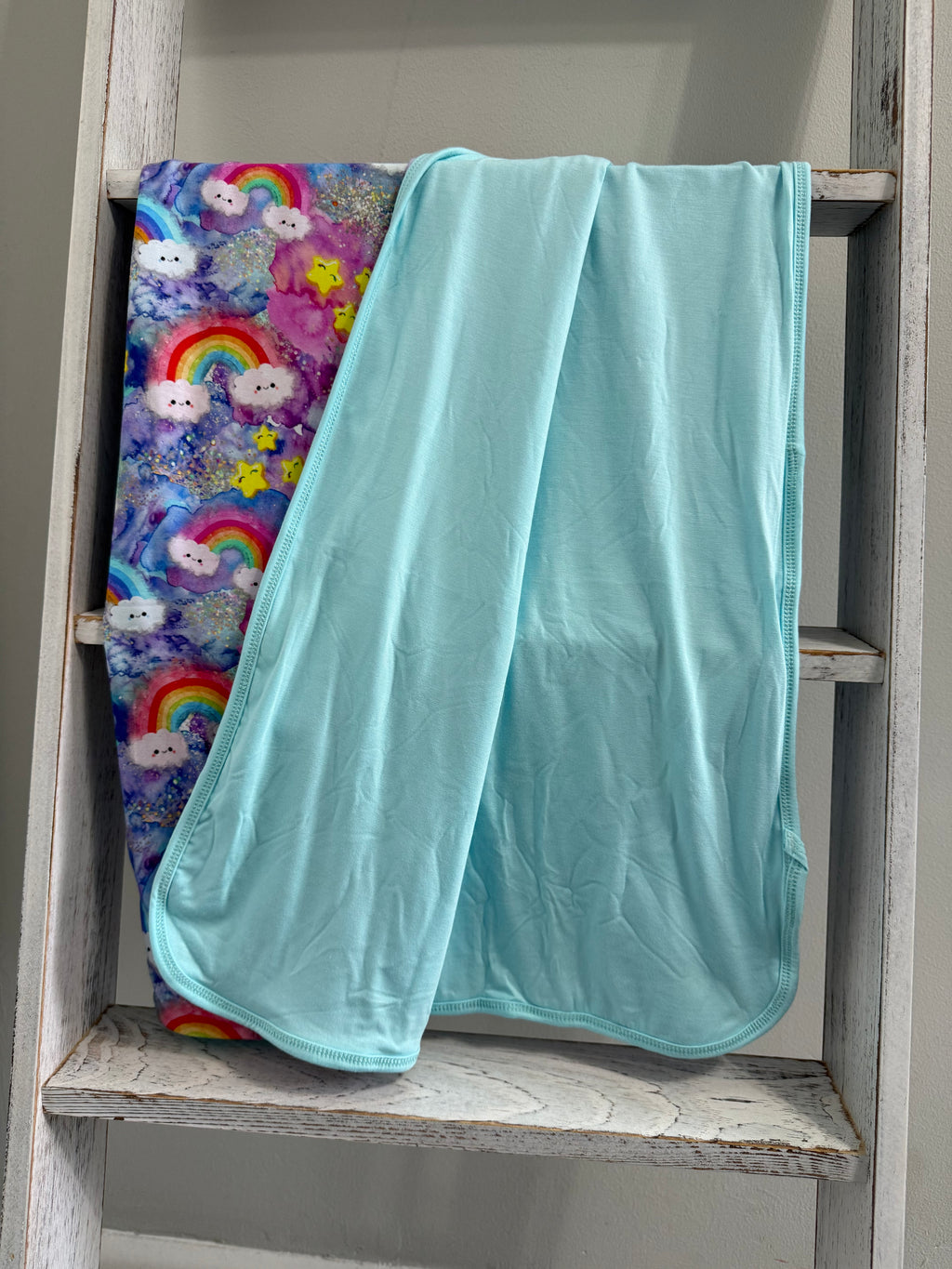 30”x40” Rainbows Bamboo Blanket