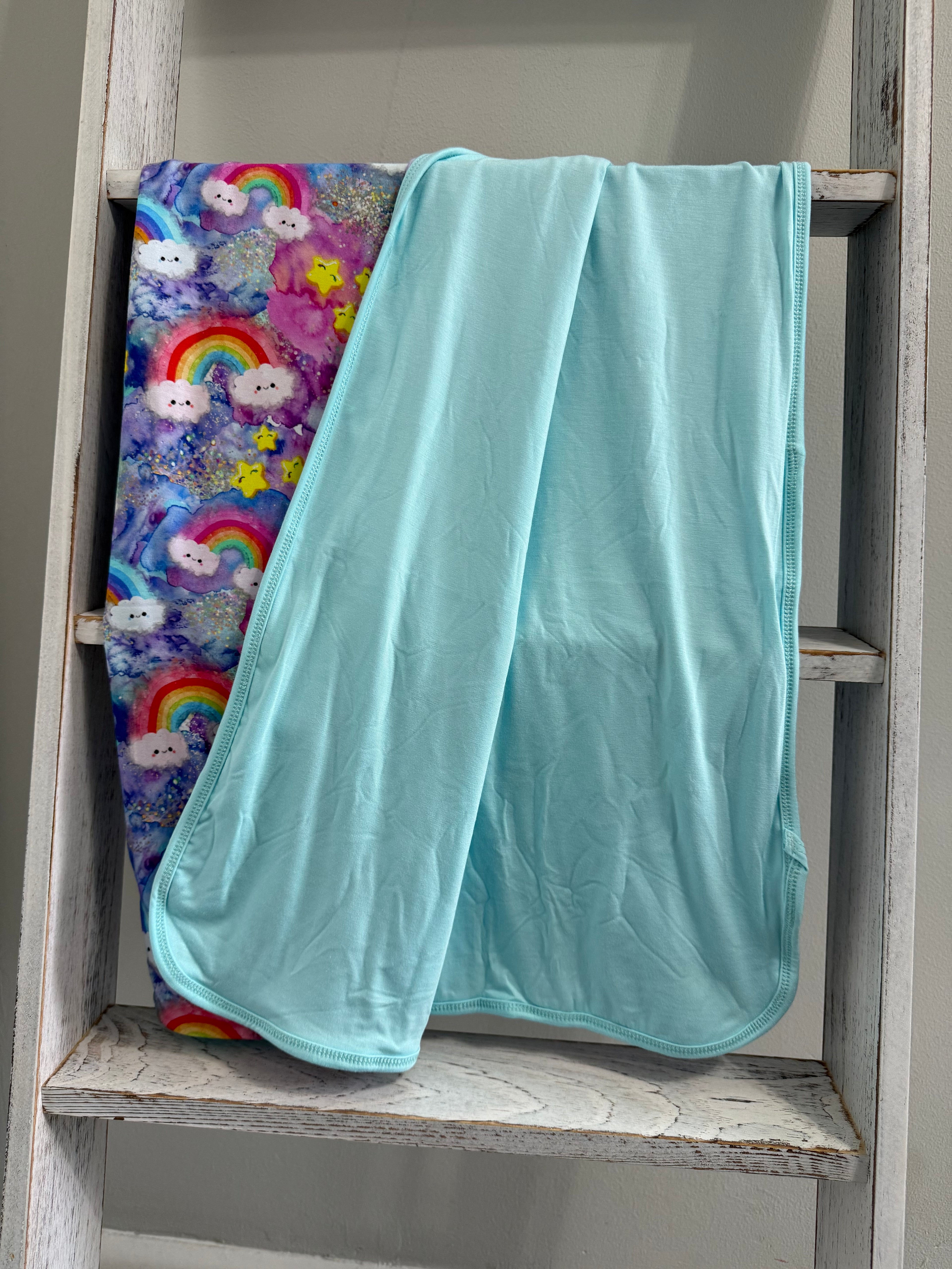 30”x40” Rainbows Bamboo Blanket