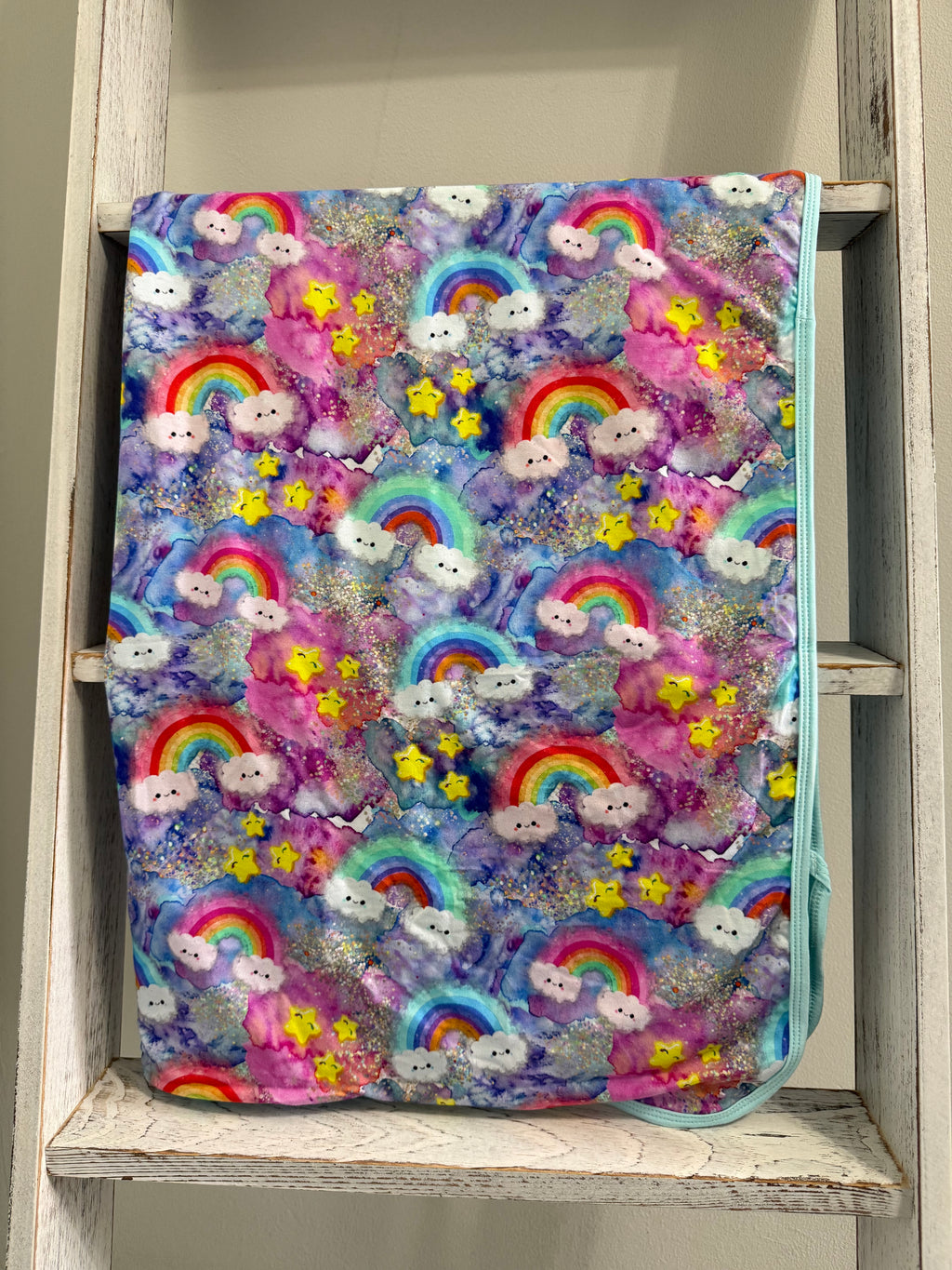 30”x40” Rainbows Bamboo Blanket