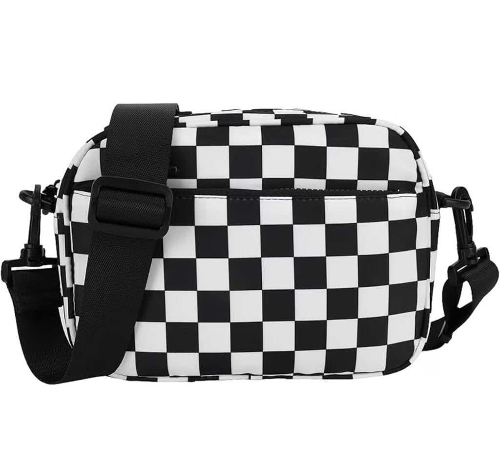 Checkered Crossbody