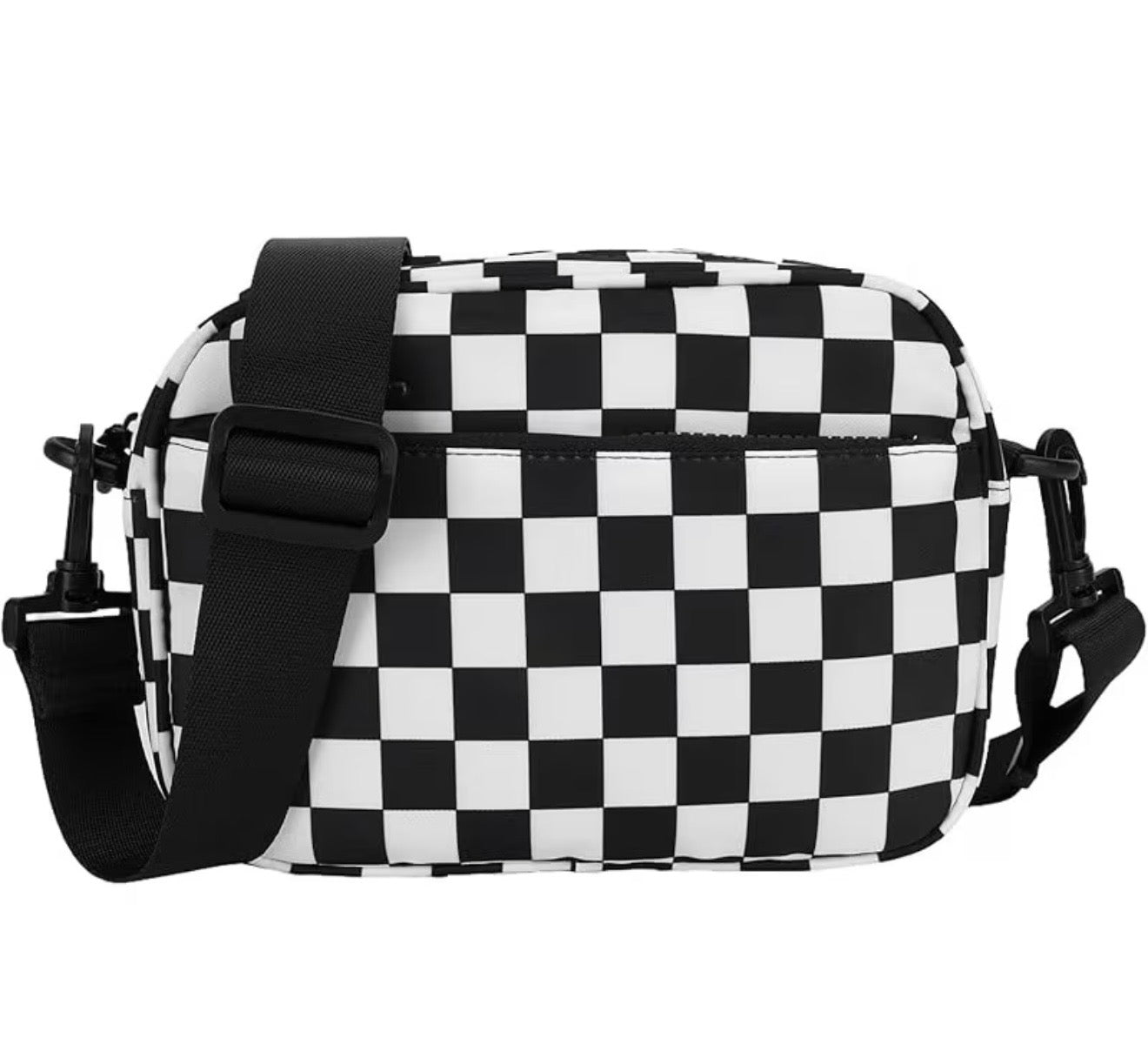 Checkered Crossbody