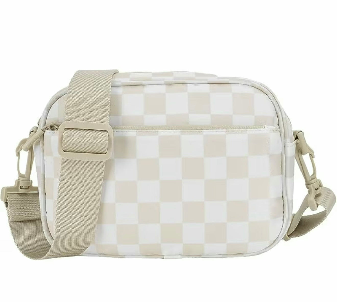 Checkered Crossbody