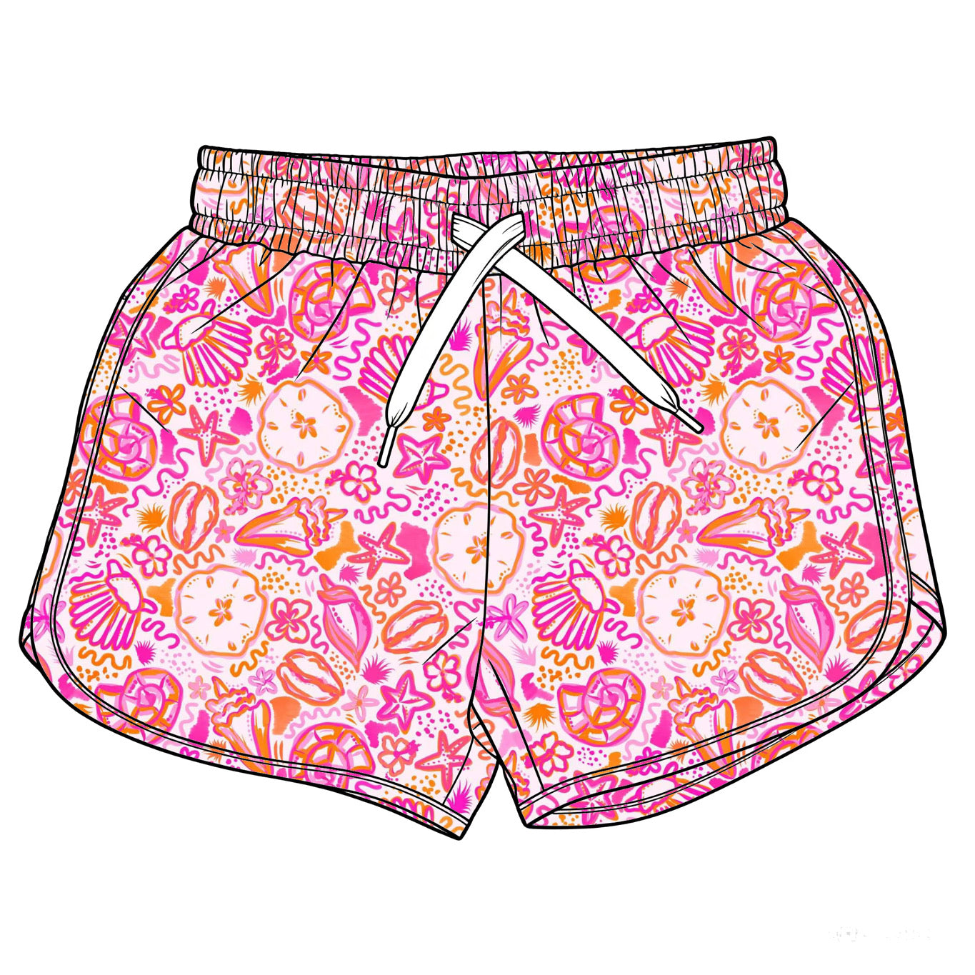Pink Paradise Adult Swim Trunk PREORDER