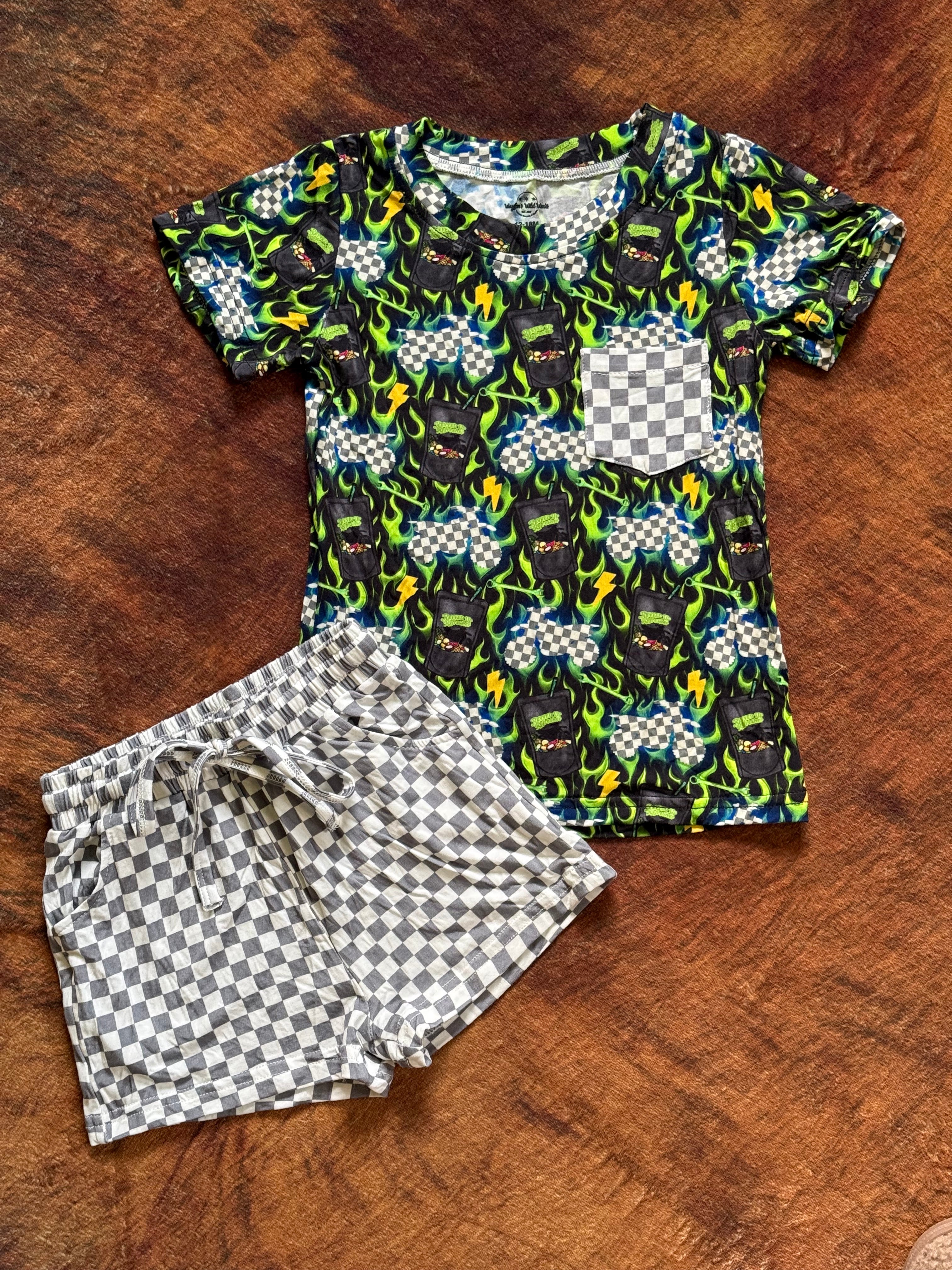 Revved Up Refresher Pocket Tee + Shorts