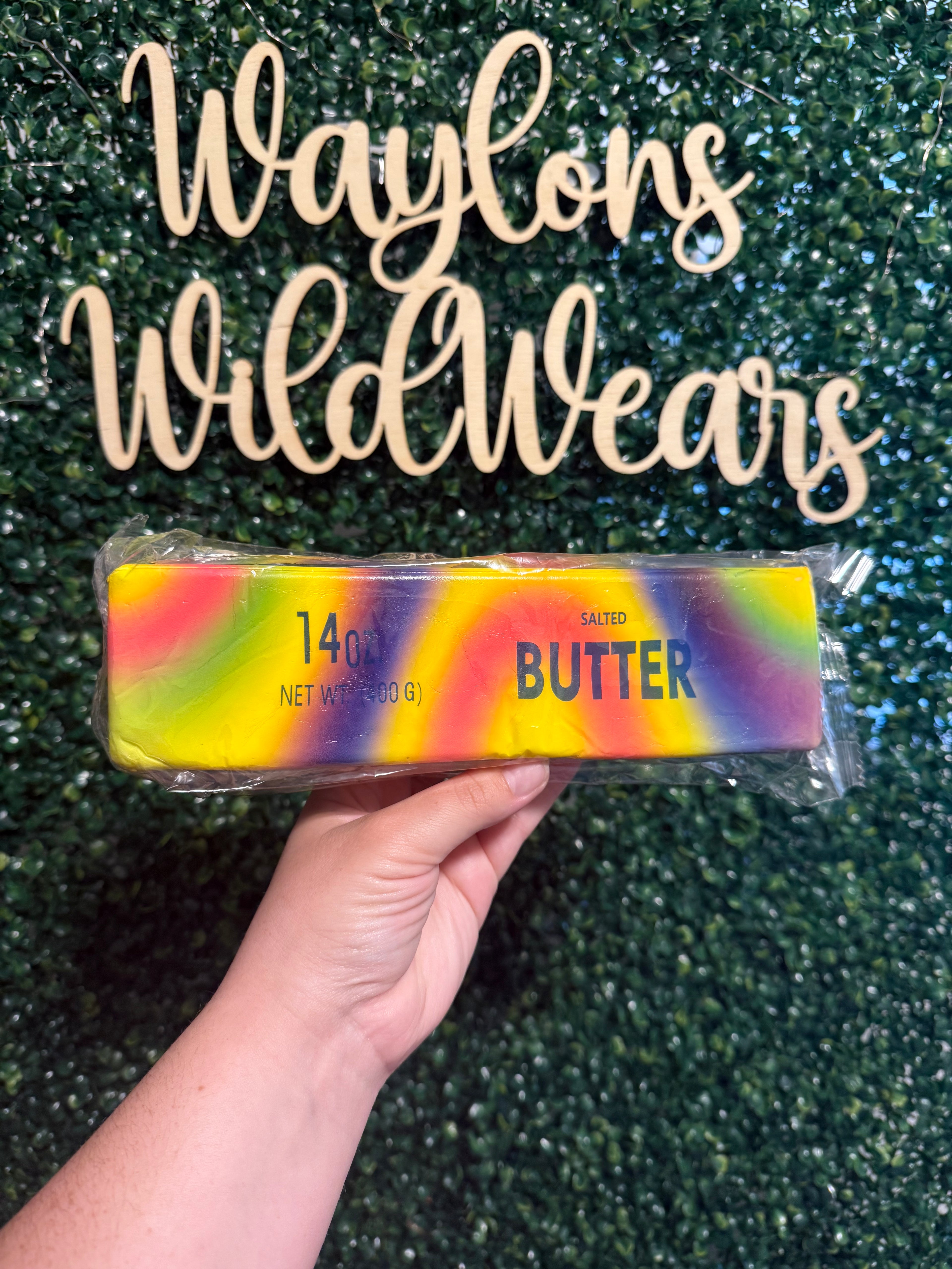 XL Rainbow Butter Squishy
