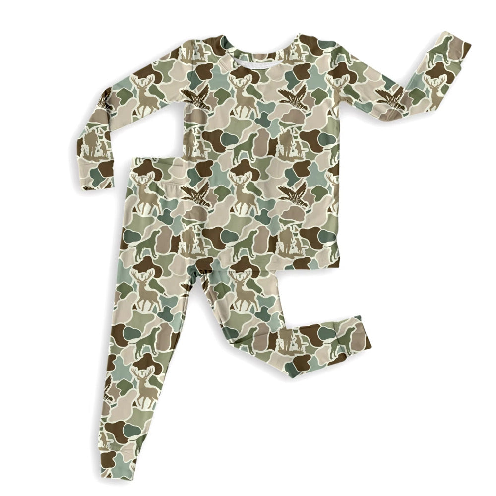 Hunting Camo Long Set