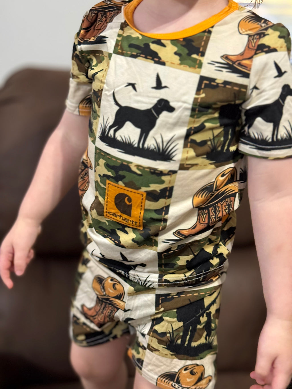 Boots & Bird Dogs Short Pj Set