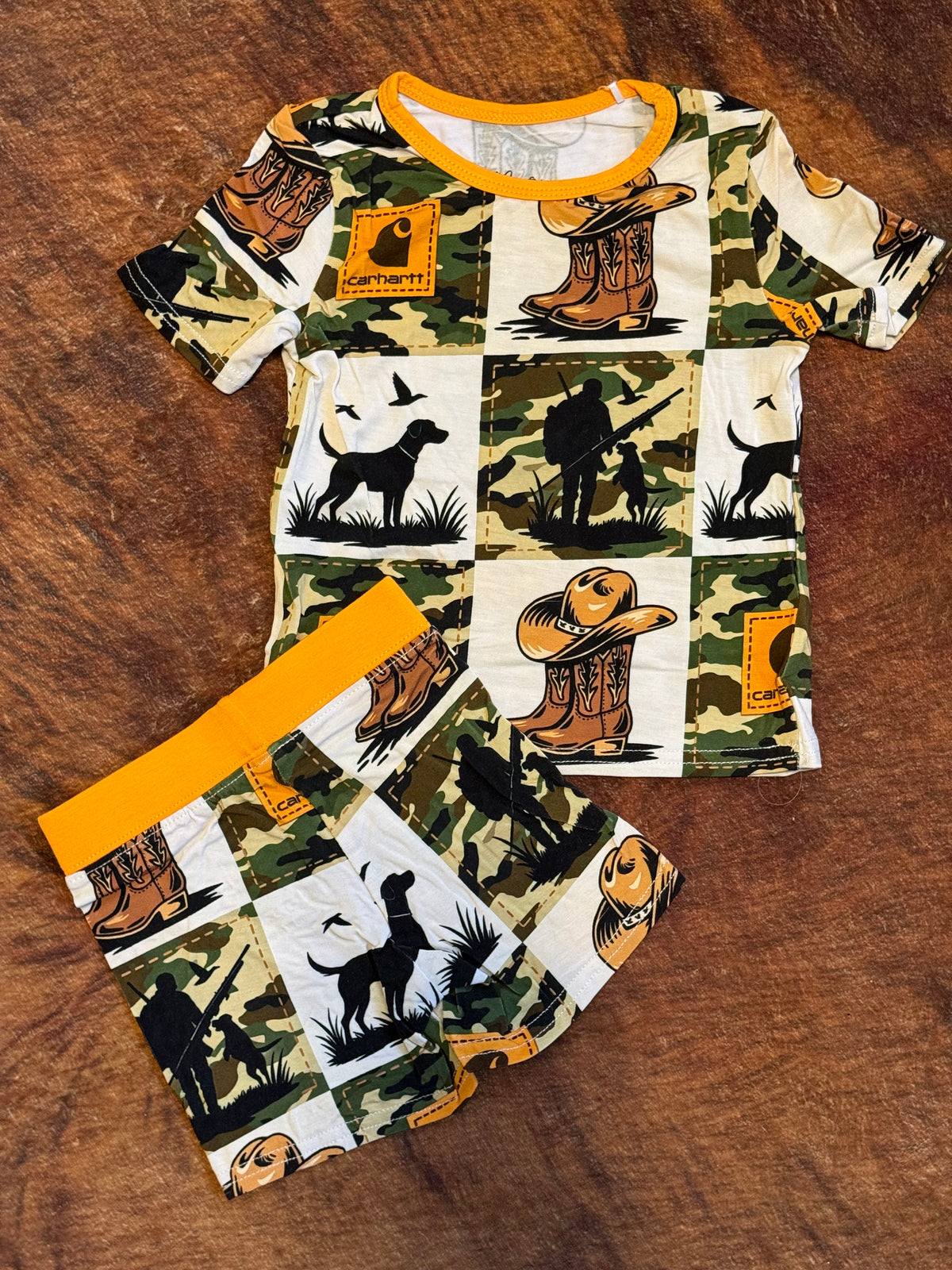Boots & Bird Dogs Short Pj Set