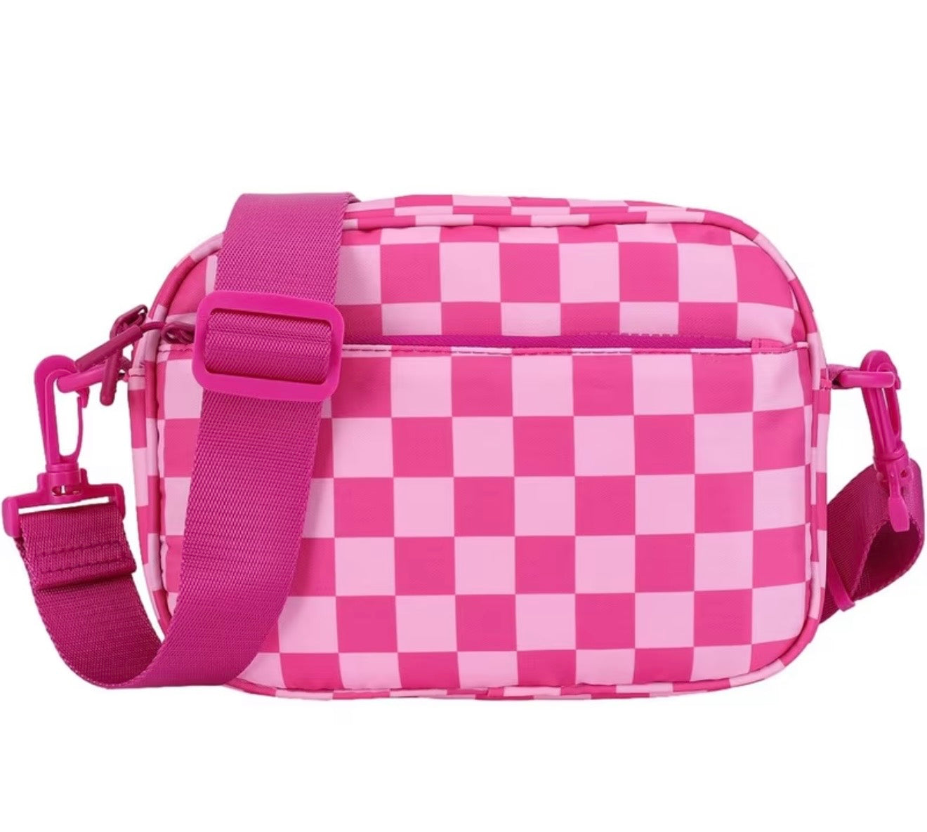 Checkered Crossbody