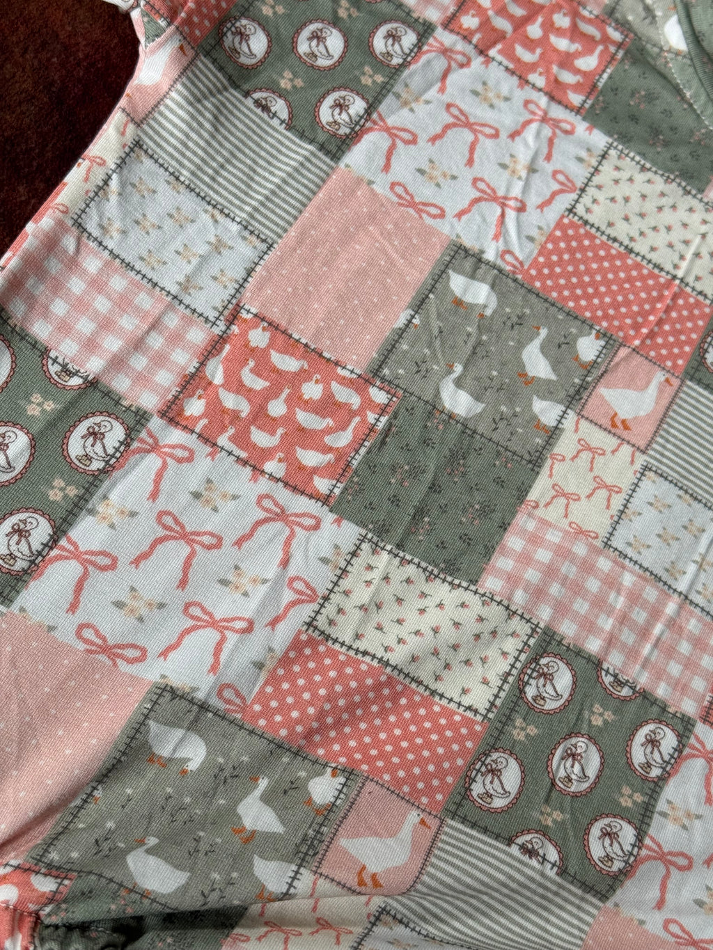 Pink Goosey Gingham Bubble