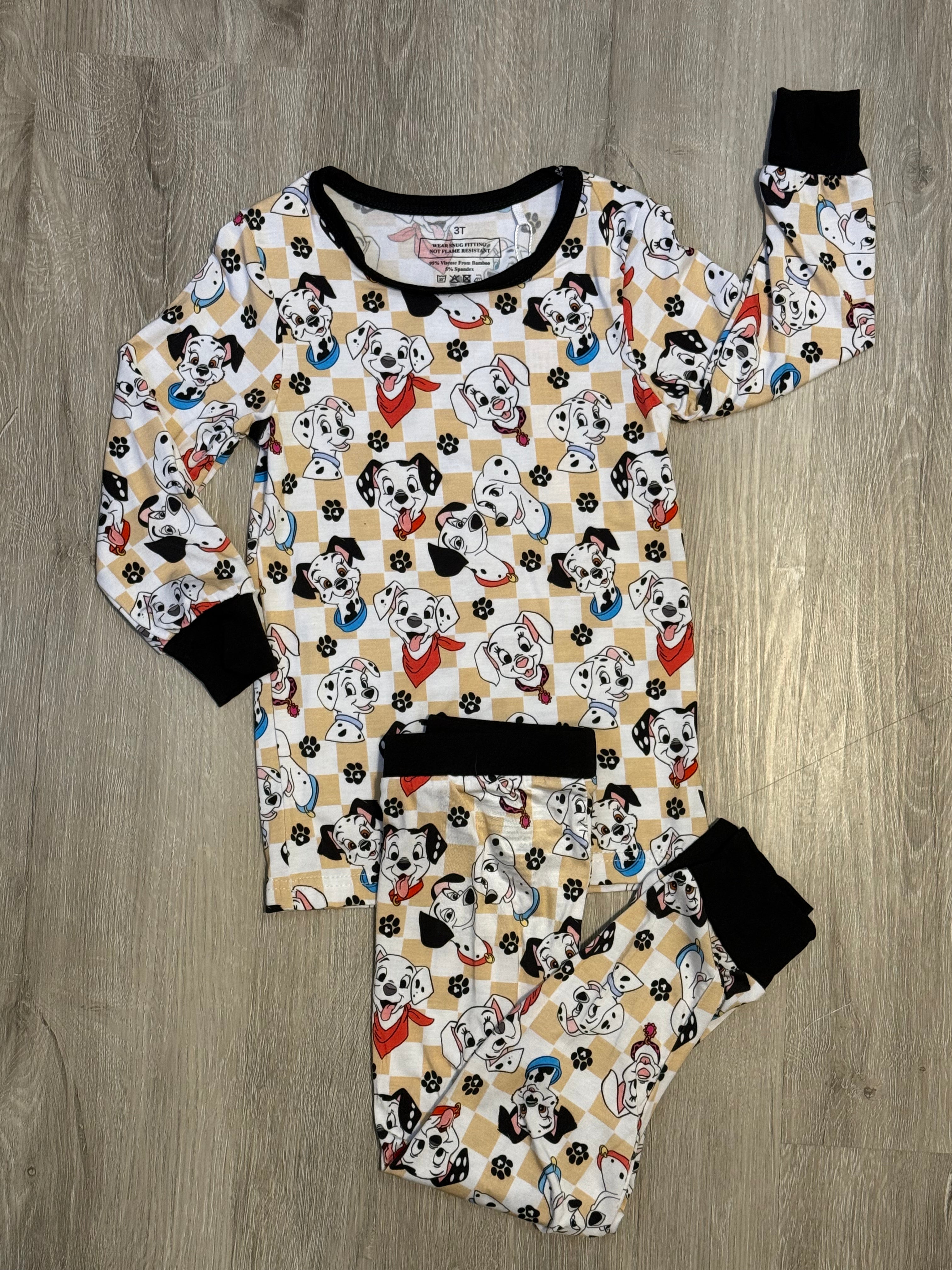 Dalmatians Zippy/2pc Long Set