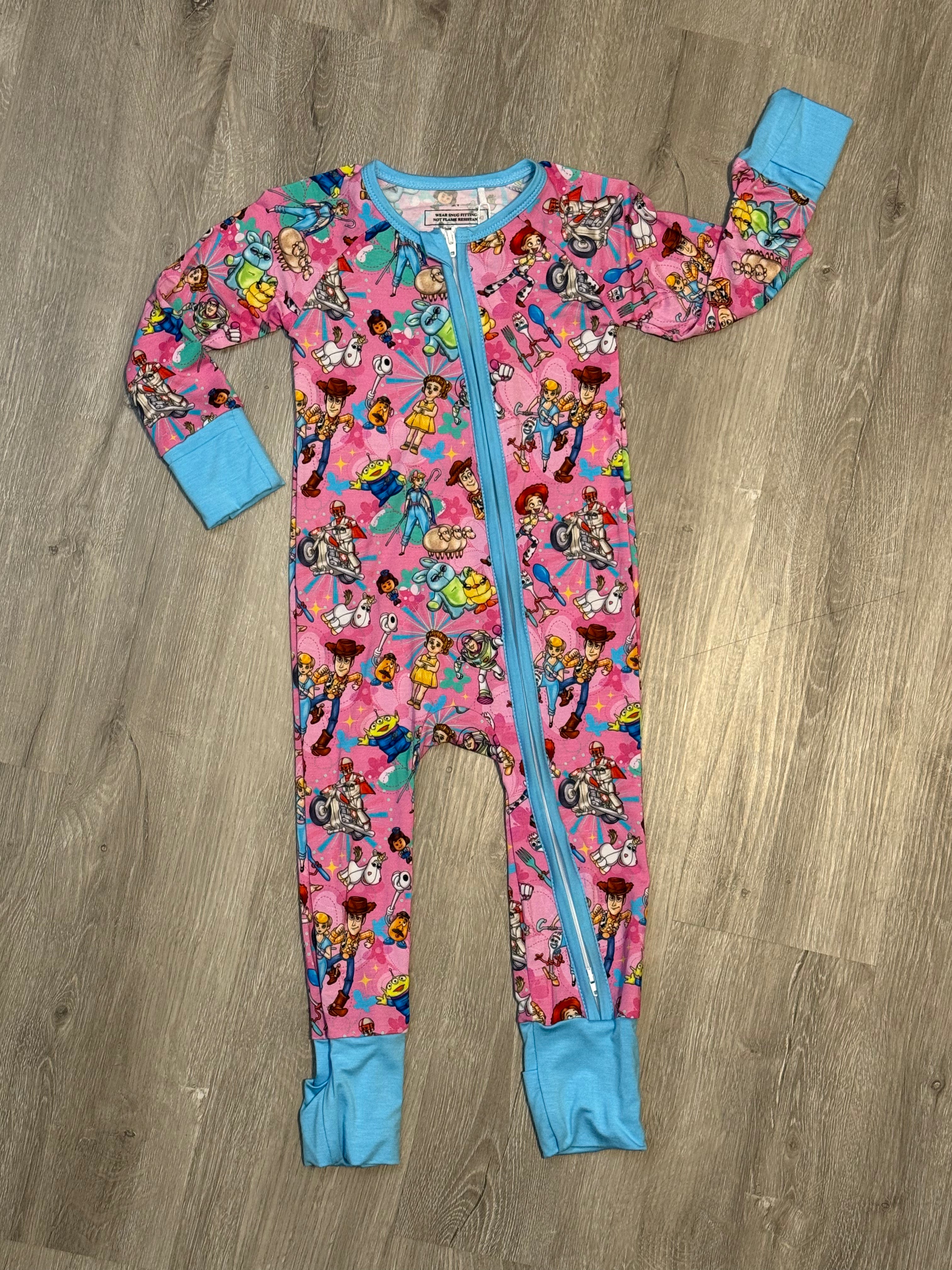 Pink Toys Zippy/2pc Long Set