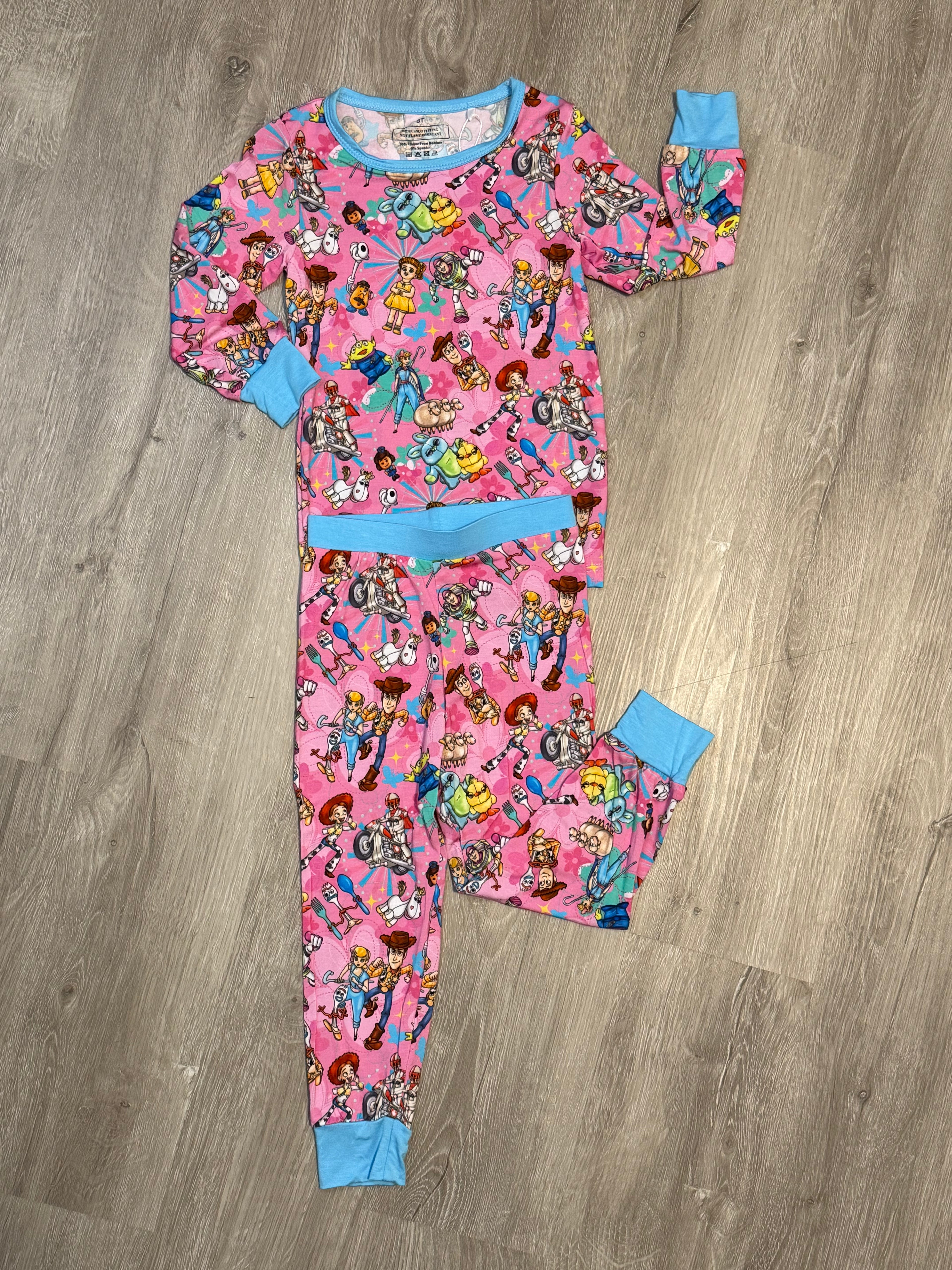 Pink Toys Zippy/2pc Long Set