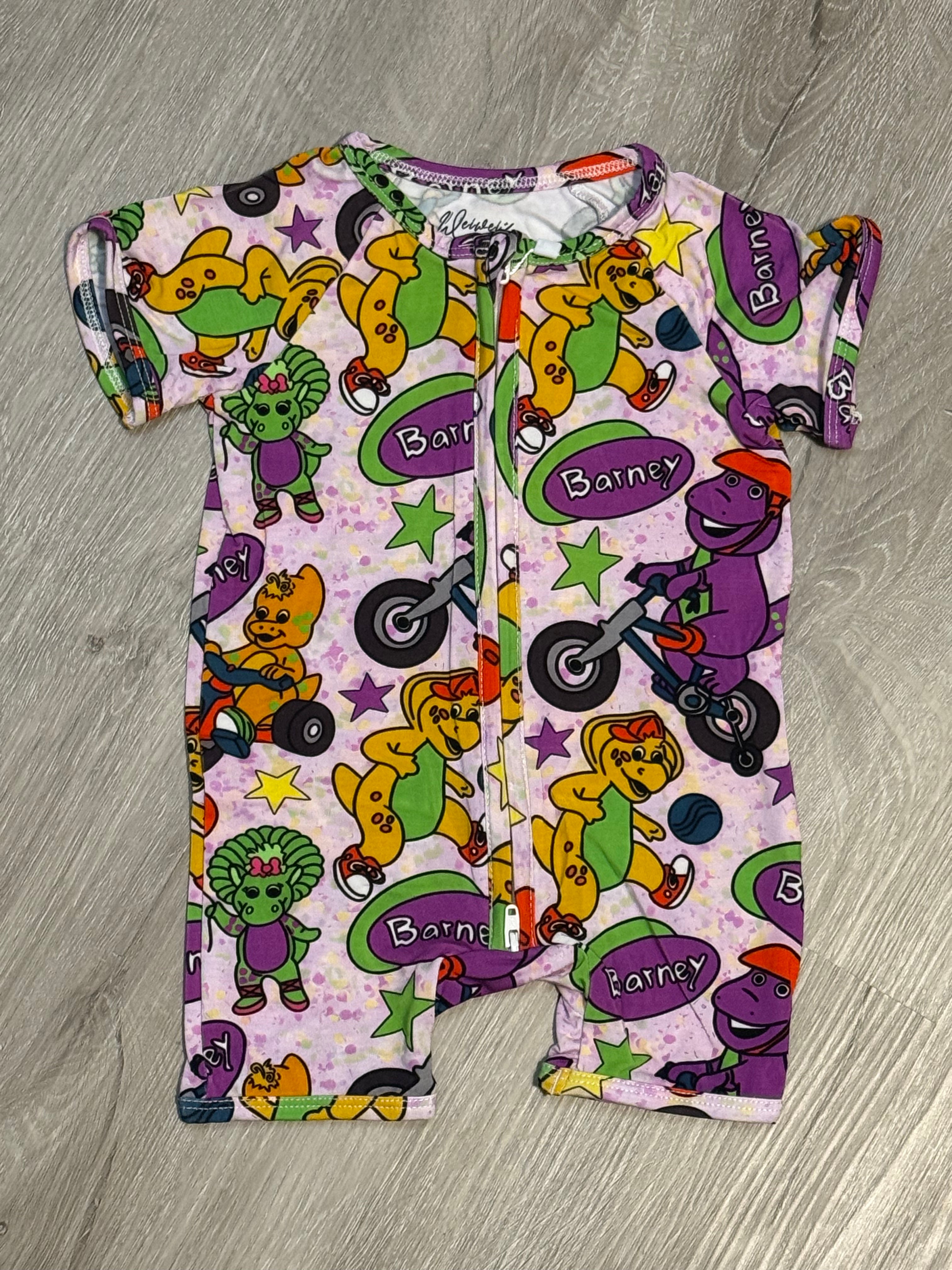 Purple Dino & Friends Shortie