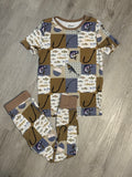 Gone Fishin’ Short Sleeve & Pants Set