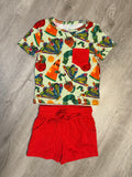 Very Hungry Pocket Tee & Shorts Set