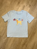 5T Firework Dog Shirt