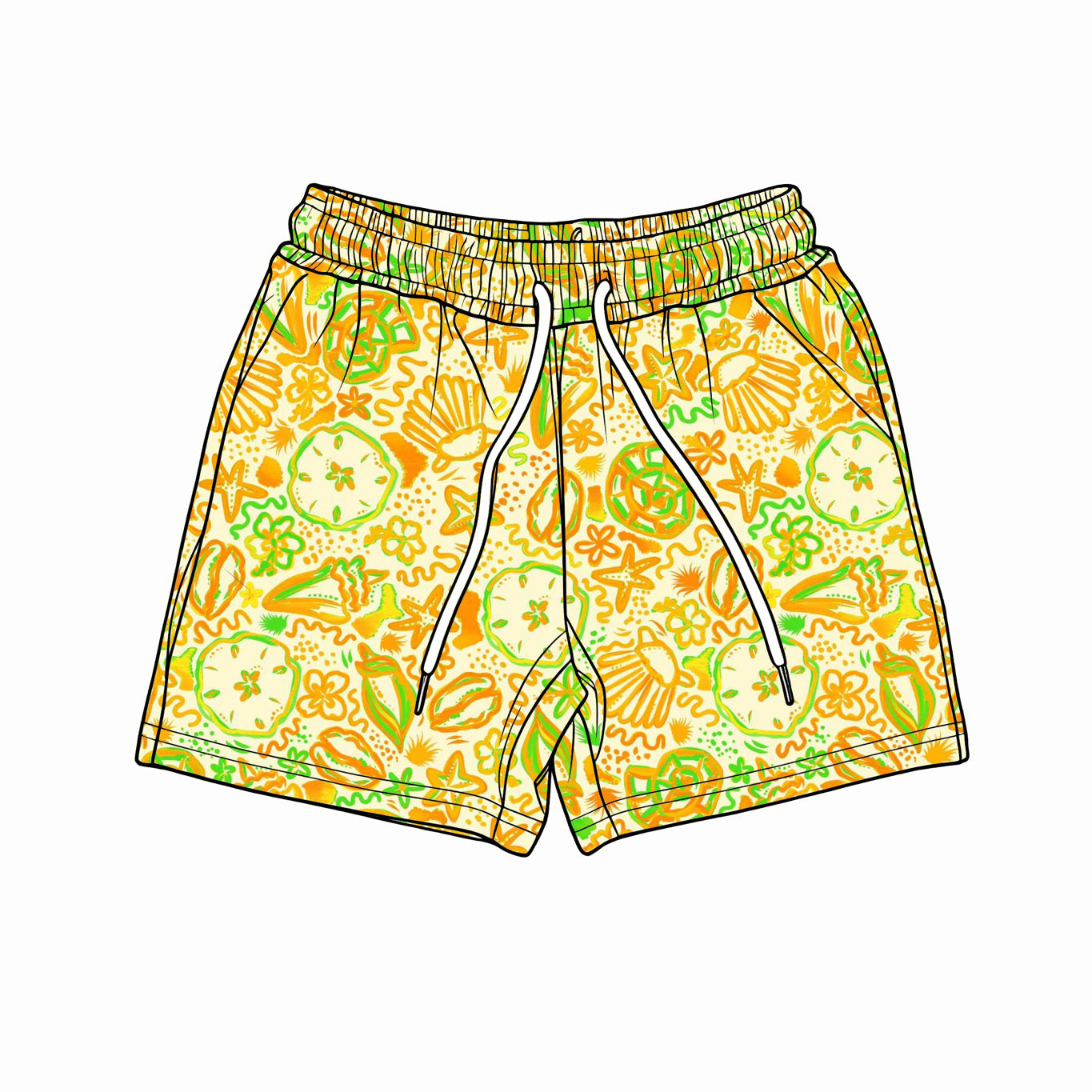 Island Glow Kids Swim Board Short PREORDER