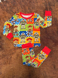 Toys Patchwork Long Set